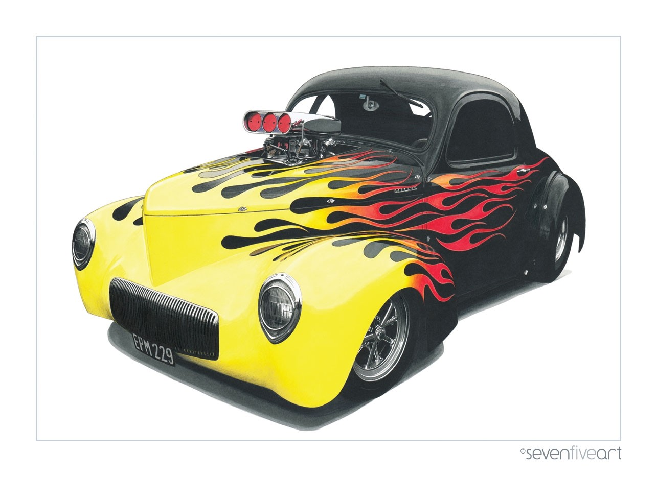 Flamed Willys