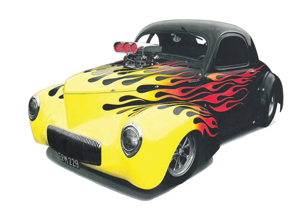 Flamed Willys