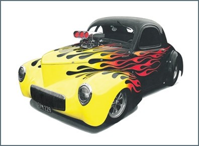 Flamed Willys